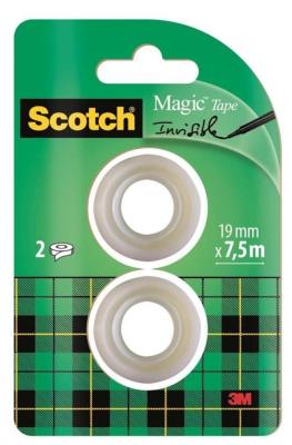 Opakowanie Taśma biurowa Scotch Magic 19mm (2szt)