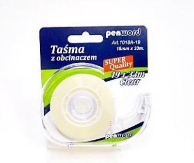 Opakowanie Taśma biurowa z obcinaczem 19mmx33m