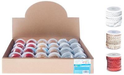 Opakowanie Taśma dekoracyjna cekiny 3m MIX