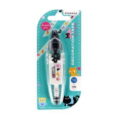 Opakowanie Taśma dekoracyjna Kotki 6mm x 4m