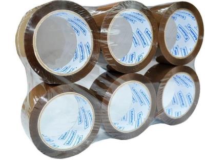 Opakowanie Taśma klejąca 48mmx91,4m brązowa (6szt)