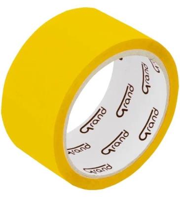Taśma kolorowa 48mmx50m żółta GRAND. Wydawca: Grand. SmakLiter.pl Opakowanie Taśma kolorowa 48mmx50m żółta GRAND