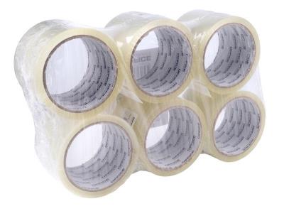 Taśma pakowa transparentna 72mm x 60y (6szt). Wydawca: Office. SmakLiter.pl Opakowanie Taśma pakowa transparentna 72mm x 60y (6szt)