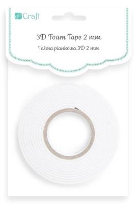 Opakowanie Taśma piankowa 3D 2mm 1,5cm x 2,2m