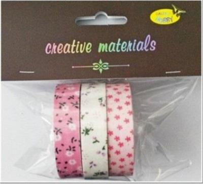 Opakowanie Taśmy materiałowe gwiazdki 3szt