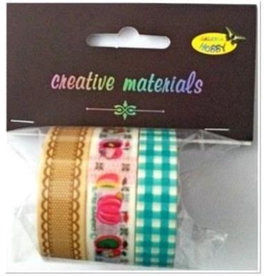 Opakowanie Taśmy samoprzylepne 12-18mm 3szt