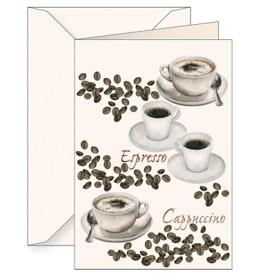 Opakowanie Tassotti Karnet B6 + koperta 5635 Kawa