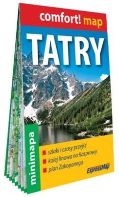 Tatry - mapa turystyczna + Zakopane lam w.2024. Autor:   Praca zbiorowa. SmakLiter.pl Okładka książki Tatry - mapa turystyczna + Zakopane lam w.2024