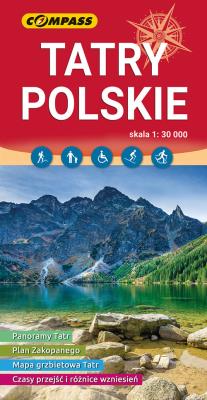 Okładka książki Tatry Polskie 1:30 000