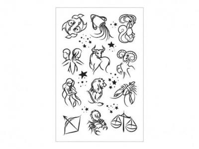 Opakowanie Tatuaż horoskop 8,5x13cm
