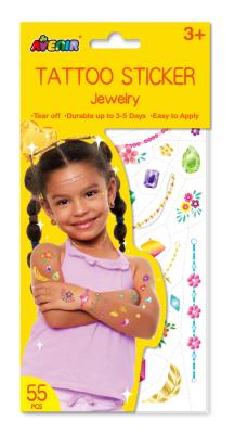 Tatuaże - Biżuteria. Wydawca: AVENIR. SmakLiter.pl Opakowanie Tatuaże - Biżuteria