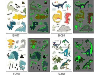 Opakowanie Tatuaże fluo MIX