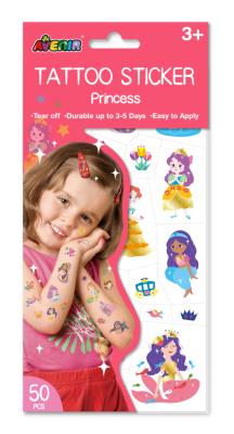 Tatuaże - Księżniczka. Wydawca: AVENIR. SmakLiter.pl Opakowanie Tatuaże - Księżniczka