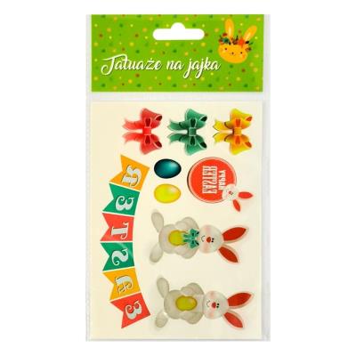 Opakowanie Tatuaże na jajka zajączki
