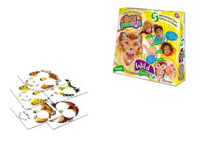 Opakowanie Tatuaże na twarz - dzikie zwierzęta