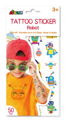 Tatuaże - Roboty. Wydawca: AVENIR. SmakLiter.pl Opakowanie Tatuaże - Roboty