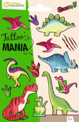 Opakowanie Tatuaże Tattoo Mania Dinosaury