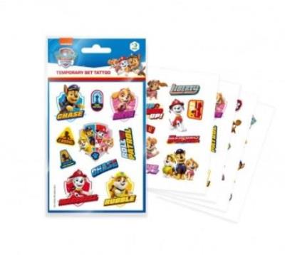 Tatuaże tymczasowe Psi Patrol MIX. Wydawca: Dodo. SmakLiter.pl Opakowanie Tatuaże tymczasowe Psi Patrol MIX