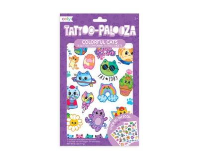 Opakowanie Tatuaże zmywalne Tattoo Palooza - Brokatowe Koty