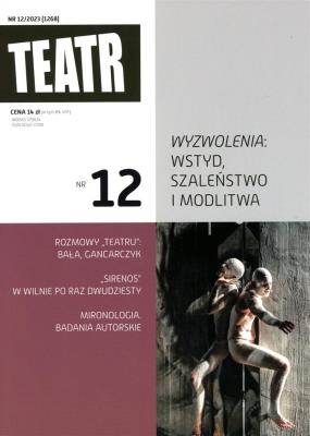 Okładka książki Teatr 12/2023