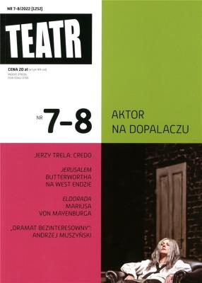 Okładka książki Teatr 7-8/2022