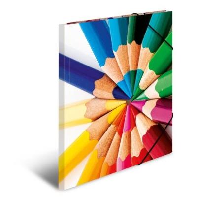 Opakowanie Teczka A3 gumki narożne - Kredki