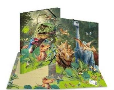 Opakowanie Teczka A3 z gumkami Dinozaury
