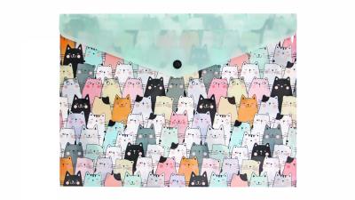 Opakowanie Teczka A4 kopertowa PP Koty