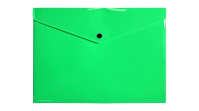 Opakowanie Teczka A4 kopertowa PP neon zielony