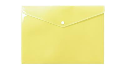 Opakowanie Teczka A4 kopertowa PP pastel żółty