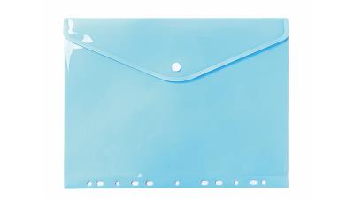Opakowanie Teczka A4 kopertowa PP zawieszana pastel niebieski