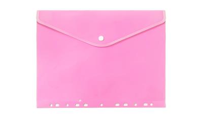 Opakowanie Teczka A4 kopertowa PP zawieszana pastel różowy