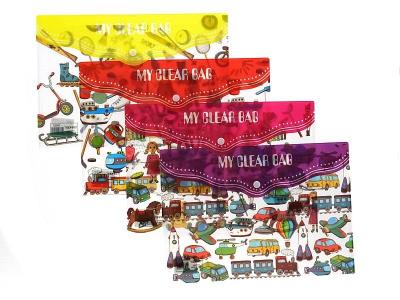 Opakowanie Teczka A4 plastikowa na nit zabawki (12szt)