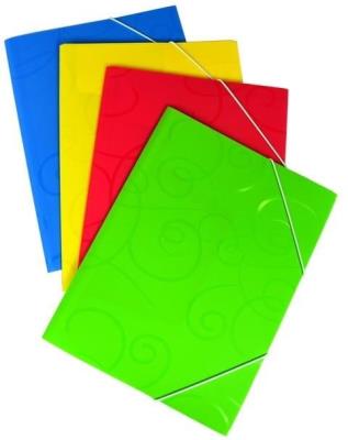 Opakowanie Teczka A4 plastikowa z gumką MIX