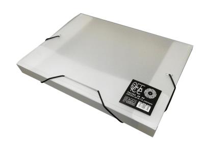 Teczka A4 PP box przezroczysta. Wydawca: Ziemia Obiecana. SmakLiter.pl Opakowanie Teczka A4 PP box przezroczysta