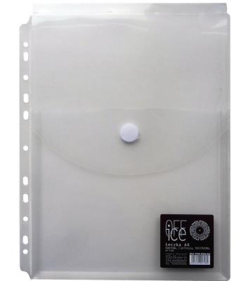 Opakowanie Teczka A4 PP kopertowa przestrzenna rzep