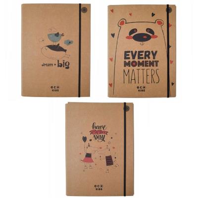 Opakowanie Teczka A4 skrzydłowa z gumką Eco Kids MIX