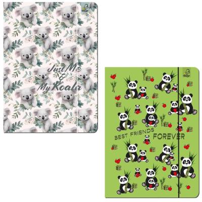 Teczka A4 z gumką BFF misie. Wydawca: Bee-bee. SmakLiter.pl Opakowanie Teczka A4 z gumką BFF misie