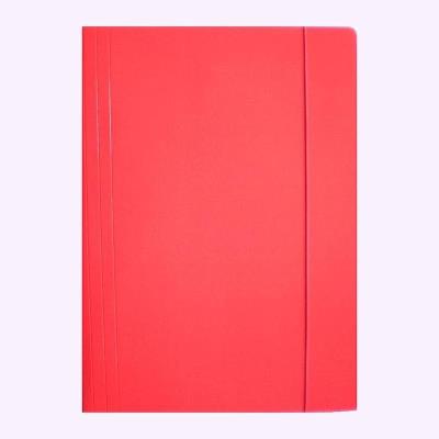 Opakowanie Teczka A4 z gumką błyszcząca czerwona