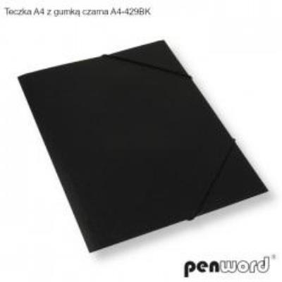 Opakowanie Teczka A4 z gumką czarna
