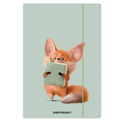 Teczka A4 z gumką FUN Lis 10 sztuk. Wydawca: Narcissus. SmakLiter.pl Opakowanie Teczka A4 z gumką FUN Lis 10 sztuk