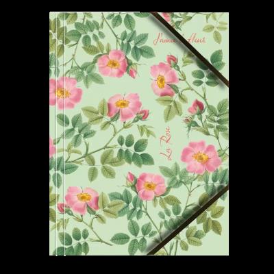 Opakowanie Teczka A4 z gumką kartonowa lakierowana Róże 1 szt. mix