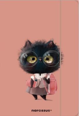 Teczka A4 z gumką Kot. Wydawca: Narcissus. SmakLiter.pl Opakowanie Teczka A4 z gumką Kot