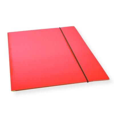 Opakowanie Teczka A4 z gumką lakier czerwona 300gsm (10szt)