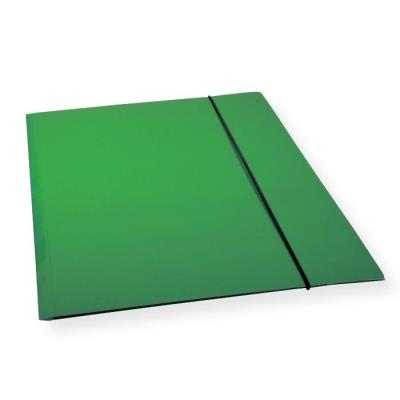 Opakowanie Teczka A4 z gumką lakier zielona 300gsm (10szt)