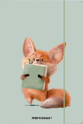 Teczka A4 z gumką Lis. Wydawca: Narcissus. SmakLiter.pl Opakowanie Teczka A4 z gumką Lis