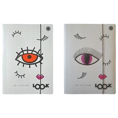 Opakowanie Teczka A4 z gumką Look (10szt)