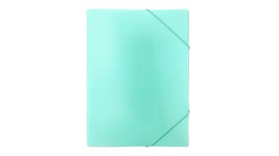 Opakowanie Teczka A4 z gumką PP pastel zielony