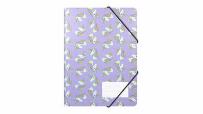 Opakowanie Teczka A4 z gumką PP Unicorn