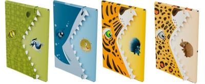 Teczka A4 z gumką szczęka MIX (12szt). Wydawca: Monumi. SmakLiter.pl Opakowanie Teczka A4 z gumką szczęka MIX (12szt)